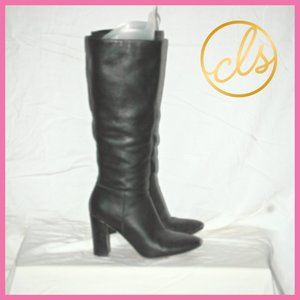 Marc Fisher Black Knee-High Boots